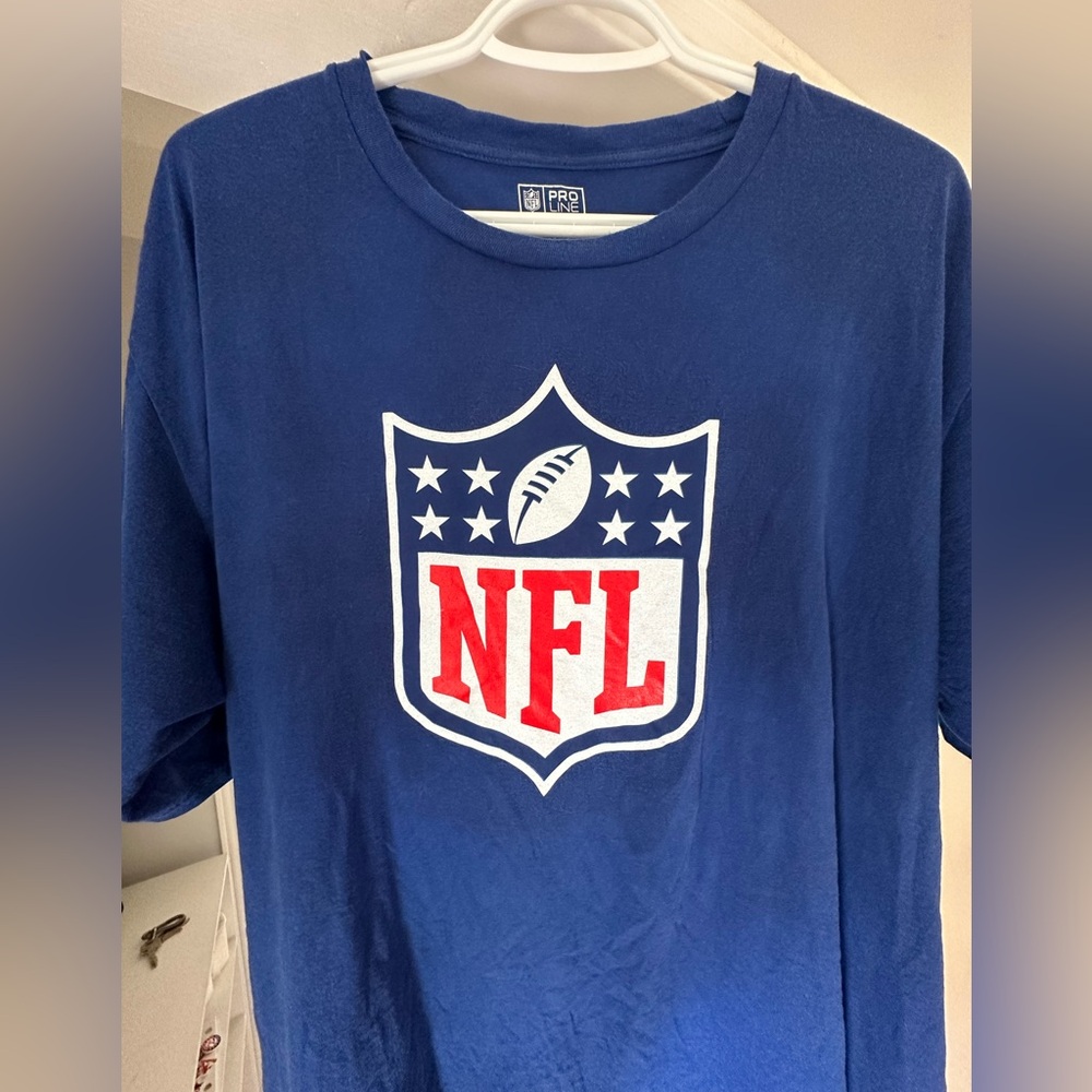Large NFL Shield Logo Tee